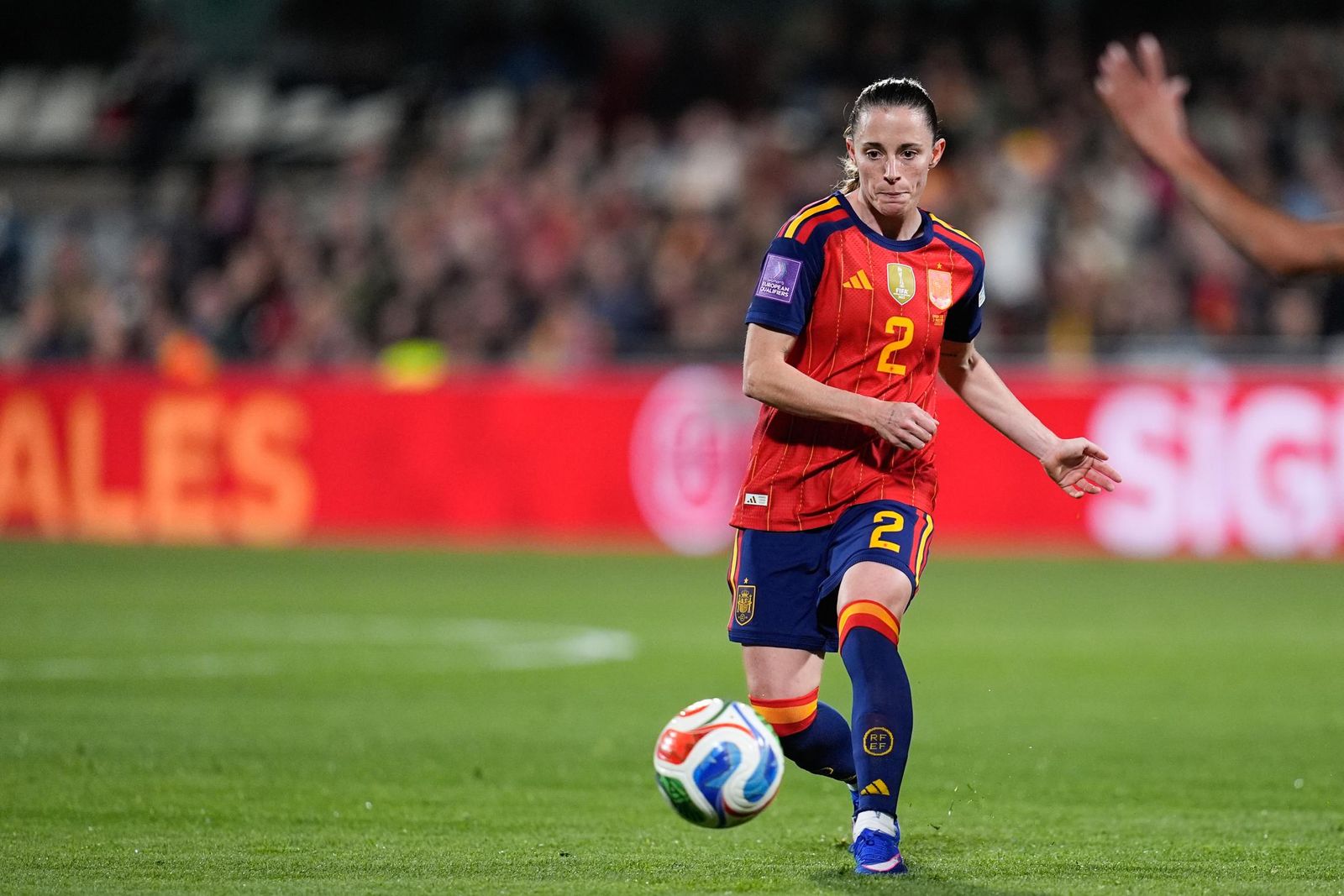 Las fotos del España-Islandia de fútbol femenino