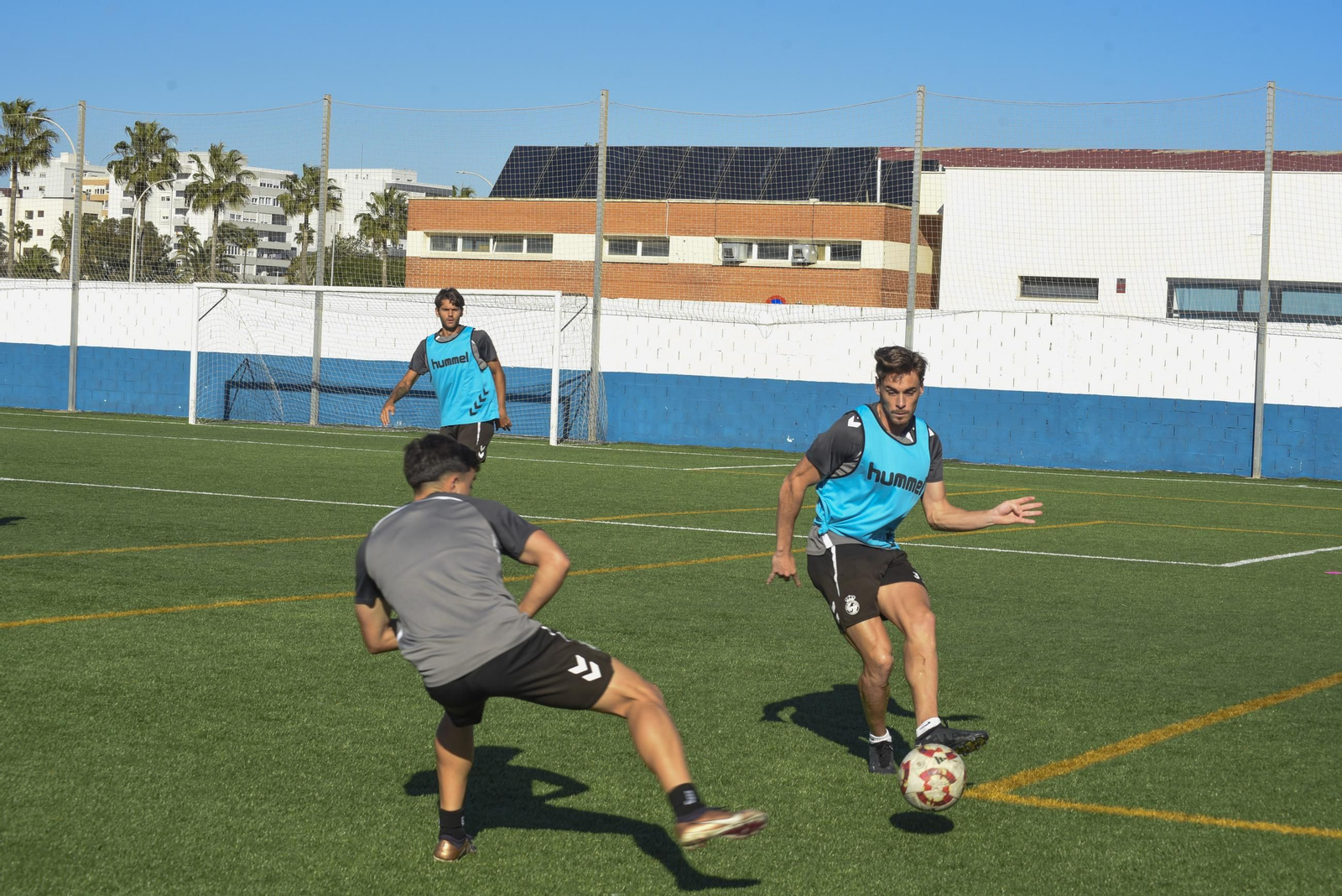 Las fotos del entrenamiento de la Balona previo a su partido con el Ciudad de Lucena