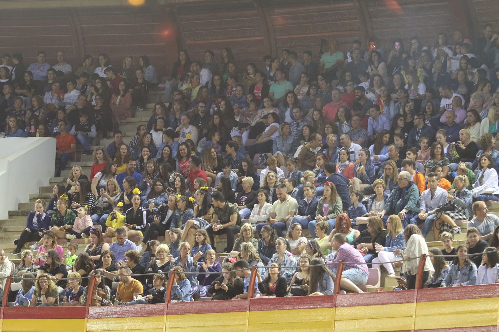 Las imágenes del concierto de Bisbal en la plaza de Toros de Roquetas de Mar