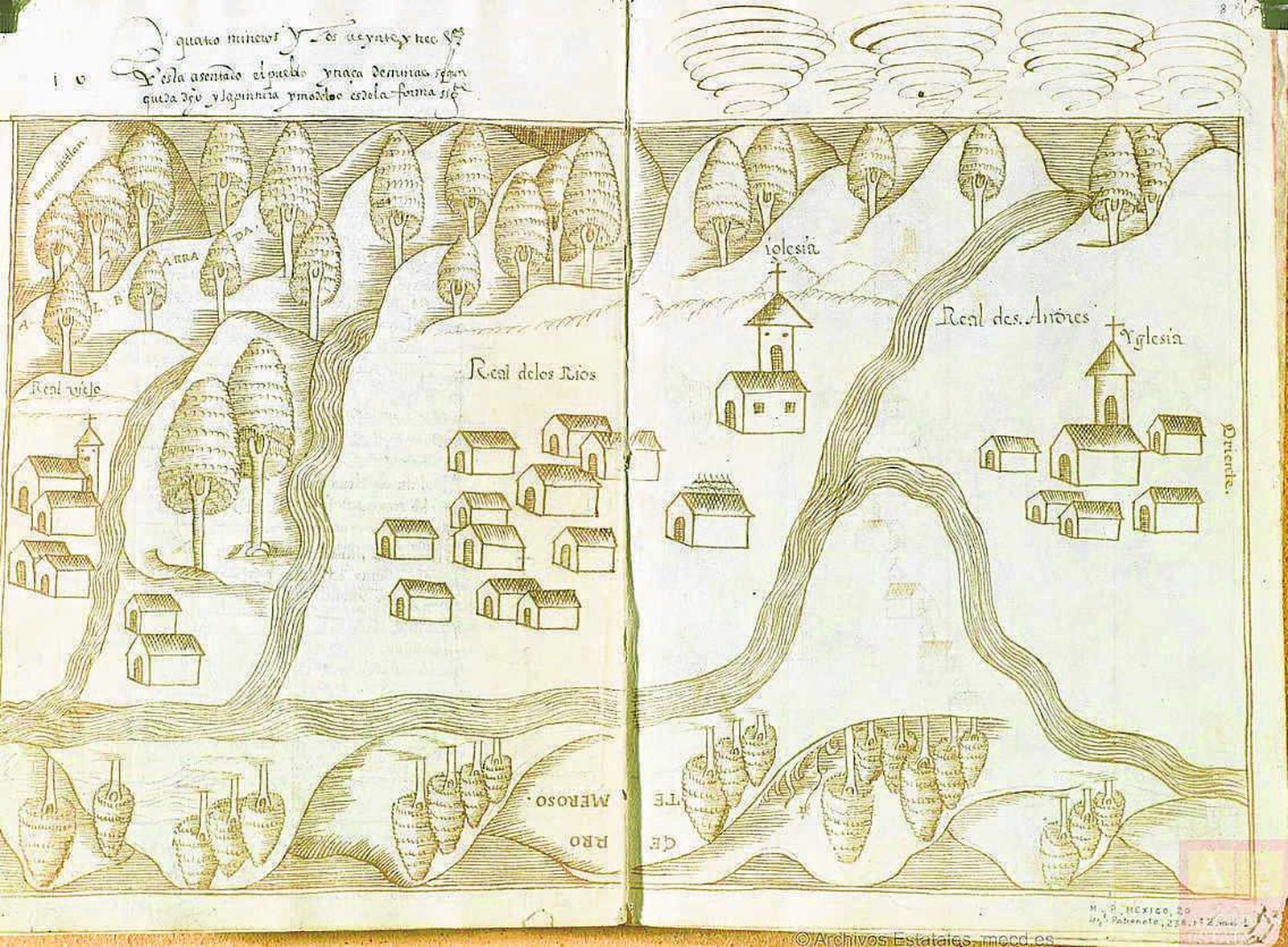 Uno de los mapas analizados por el profesor Manuel Morato, de la Universidad de Sevilla