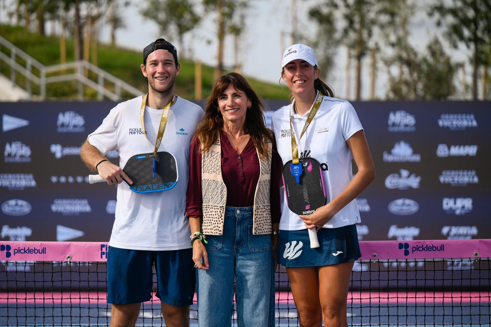 María Constantino, campeona del Pickle Pro Tour en Mijas