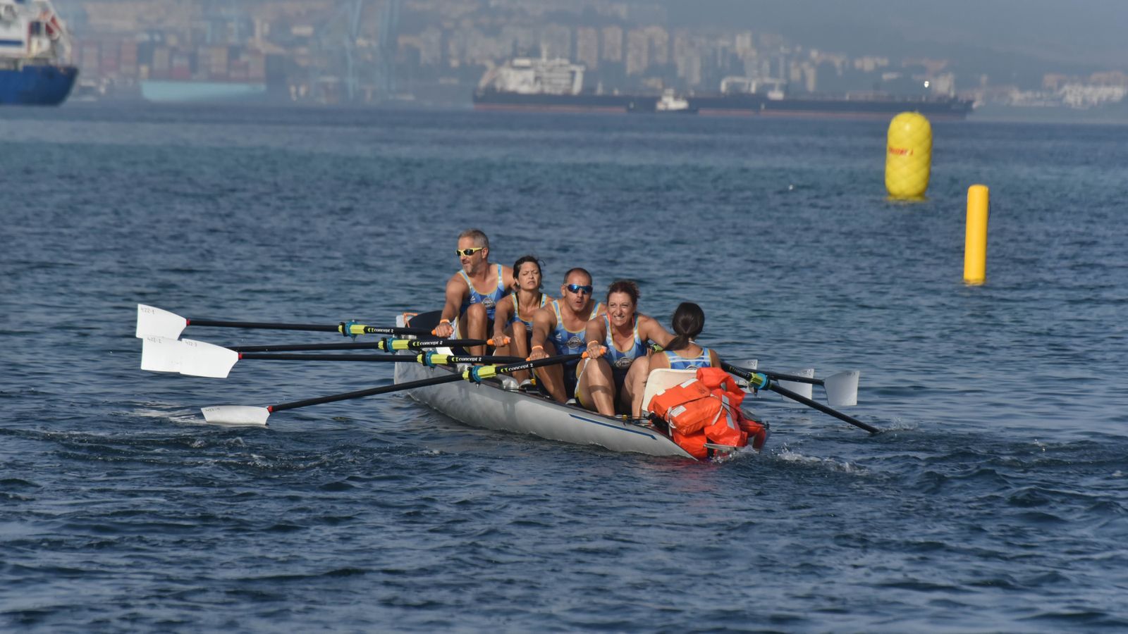 Las fotos del Campeonato de Remo en La Línea