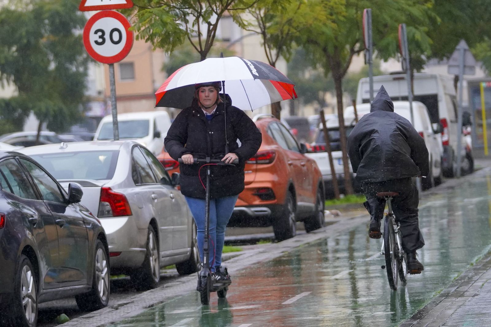 La intensa lluvia del miércoles 4 de Febrero, todas las fotos