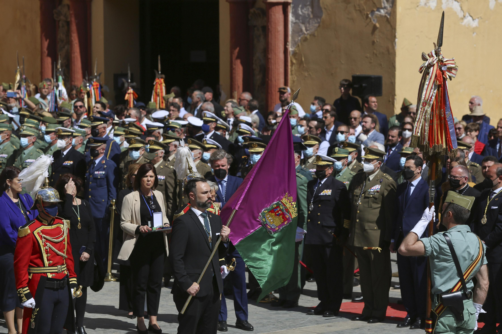 Las fotos de la Legión, en el Jueves Santo de Málaga