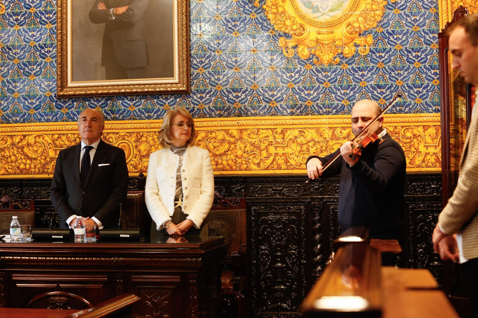 Fotos del homenaje a Alberto Pérez de Vargas en Algeciras