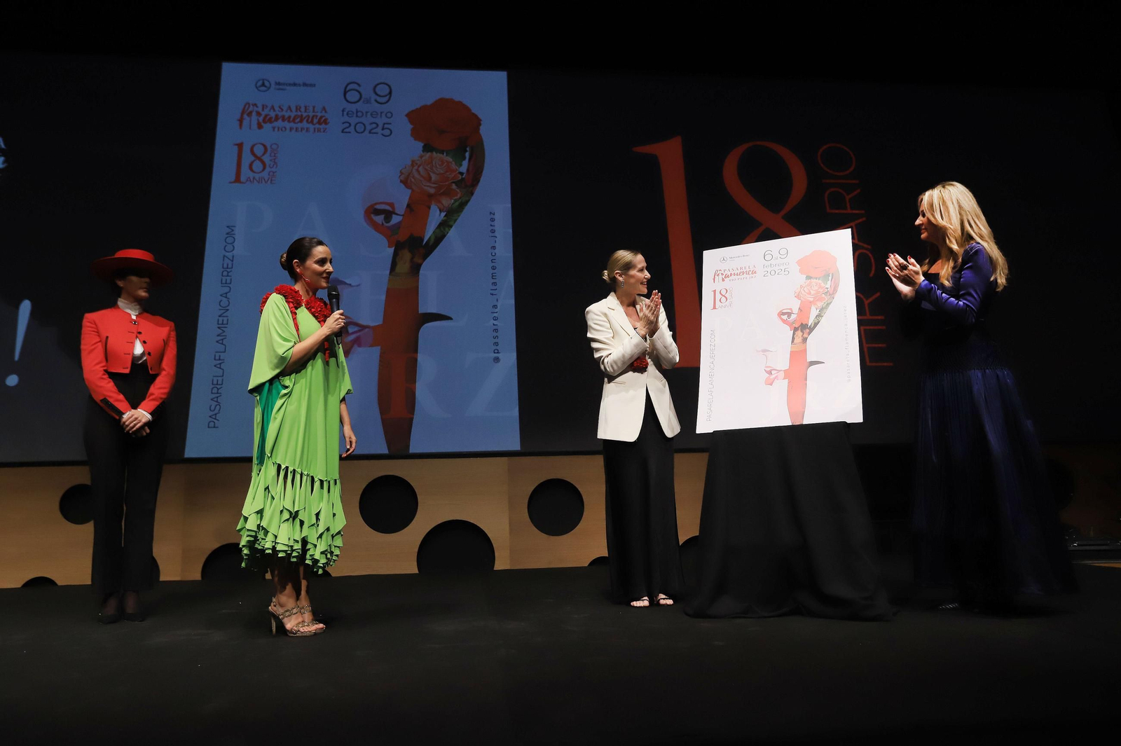 Imágenes de la presentación de La Pasarela Flamenca Tio Pepe 2025