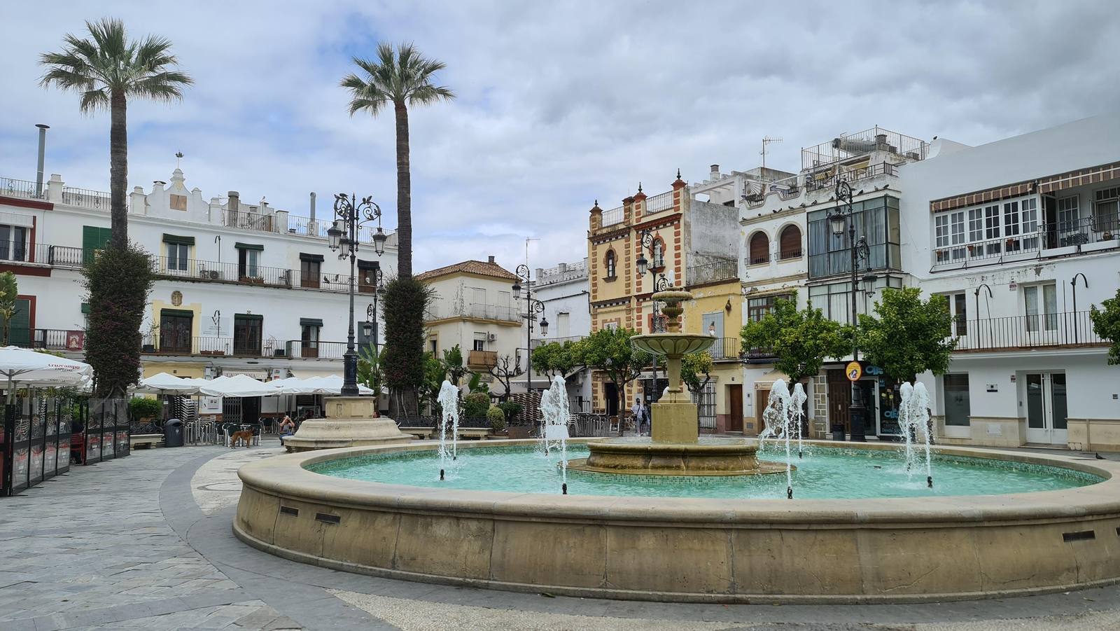 Plaza del Cabildo de Sanlúcar.