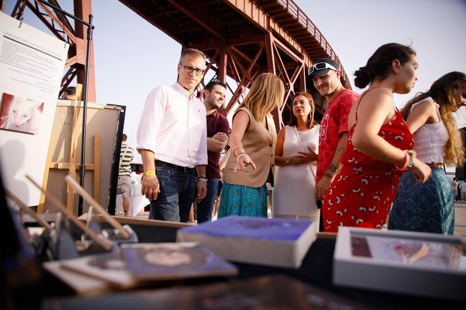 Imágenes del Festival AlmeriArt en el Parque de las Almadrabillas