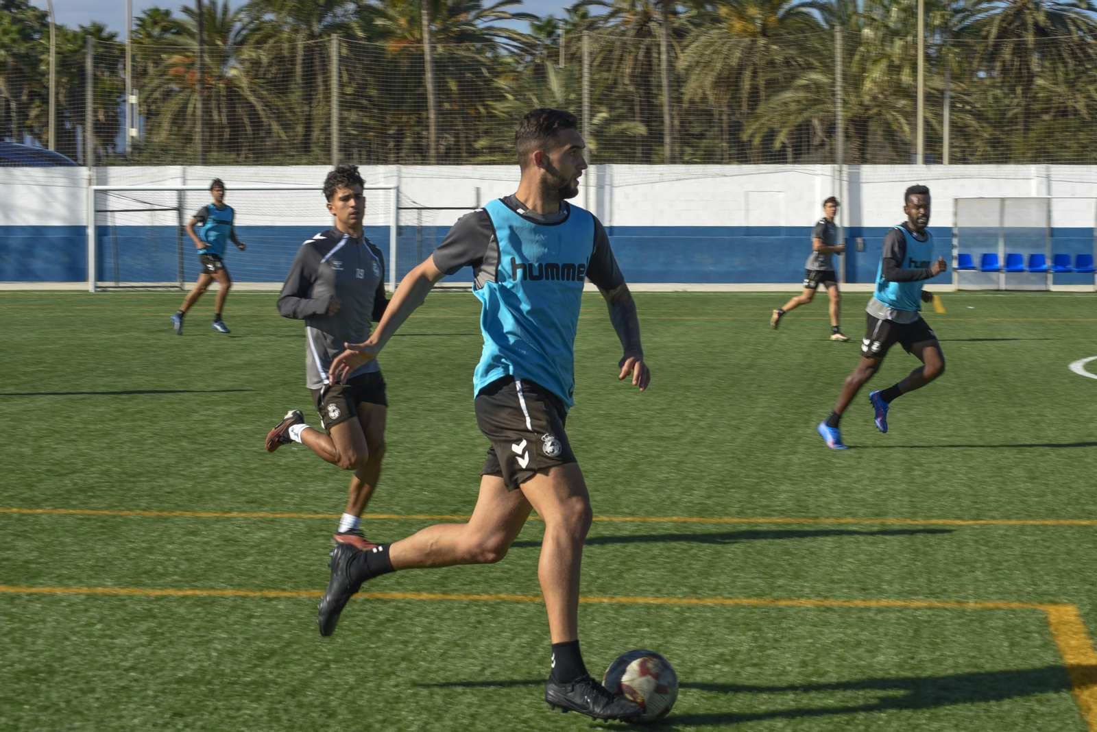 Las fotos del entrenamiento de la Balona previo a su partido con el Ciudad de Lucena