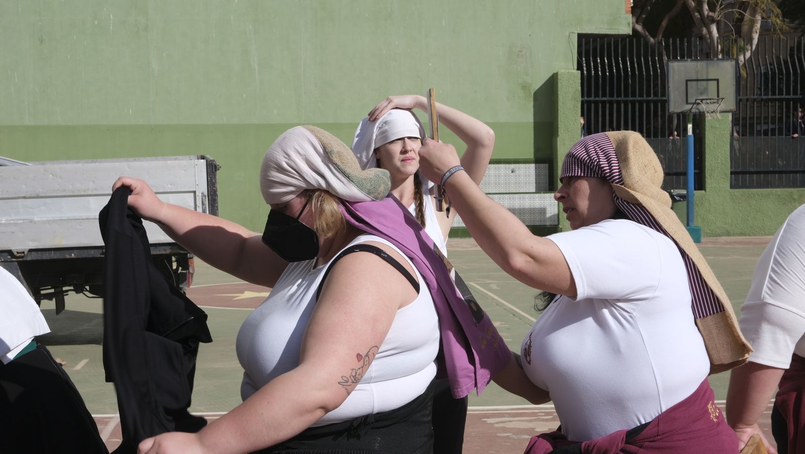 Fotogalería de la procesión de Coronación. Semana Santa Almería 2022.