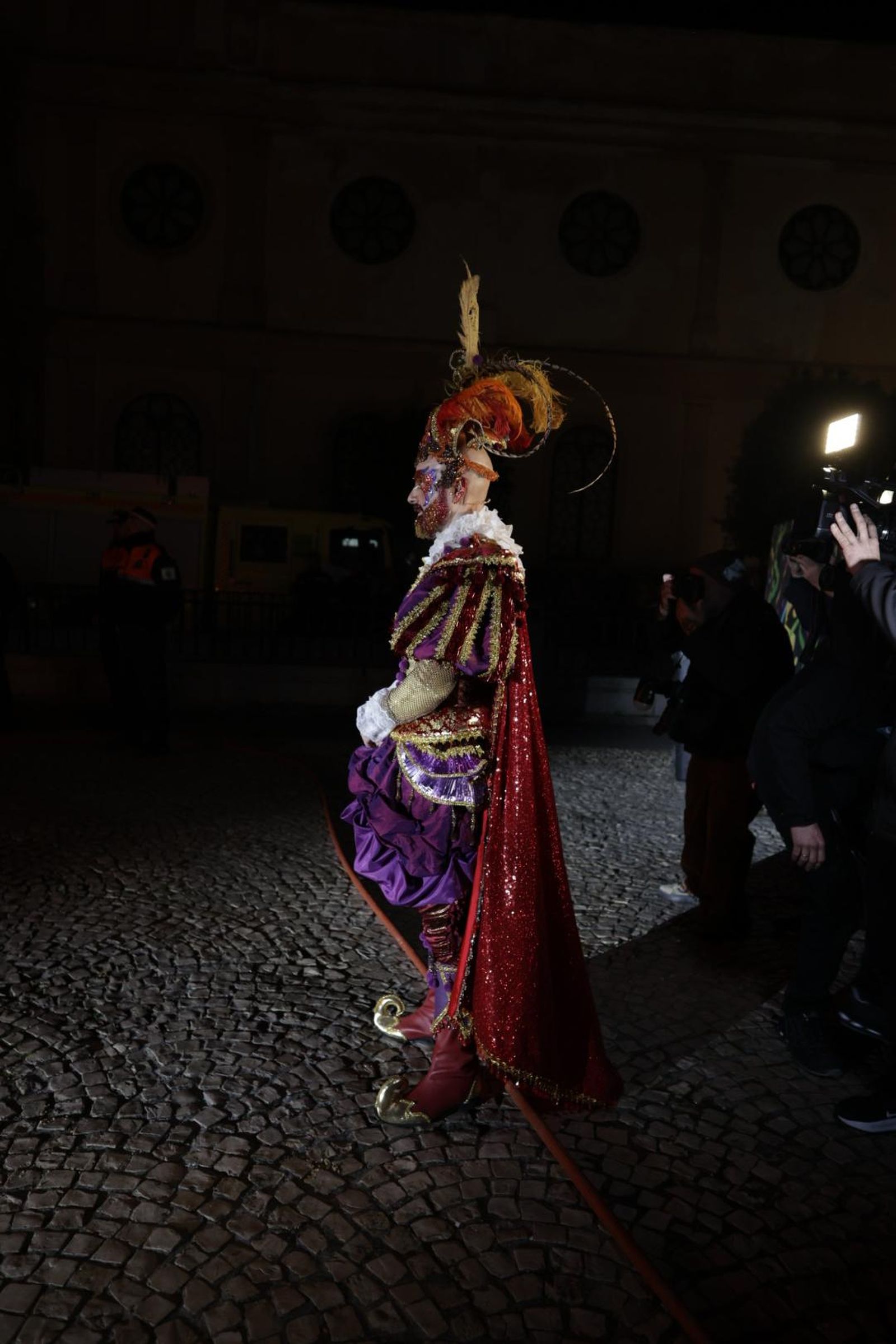 Cortejo, acto y quema del Dios Momo del Carnaval de Cádiz 2026