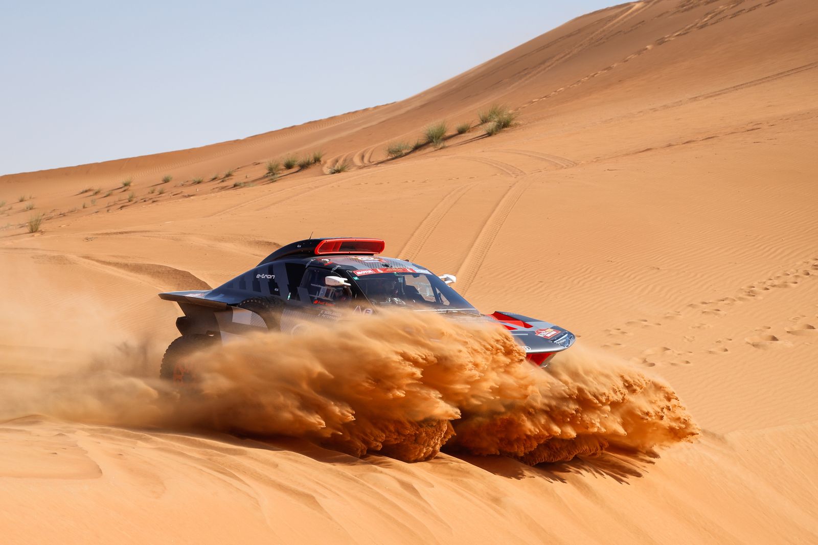 Las mejores fotos del Dakar por las dunas