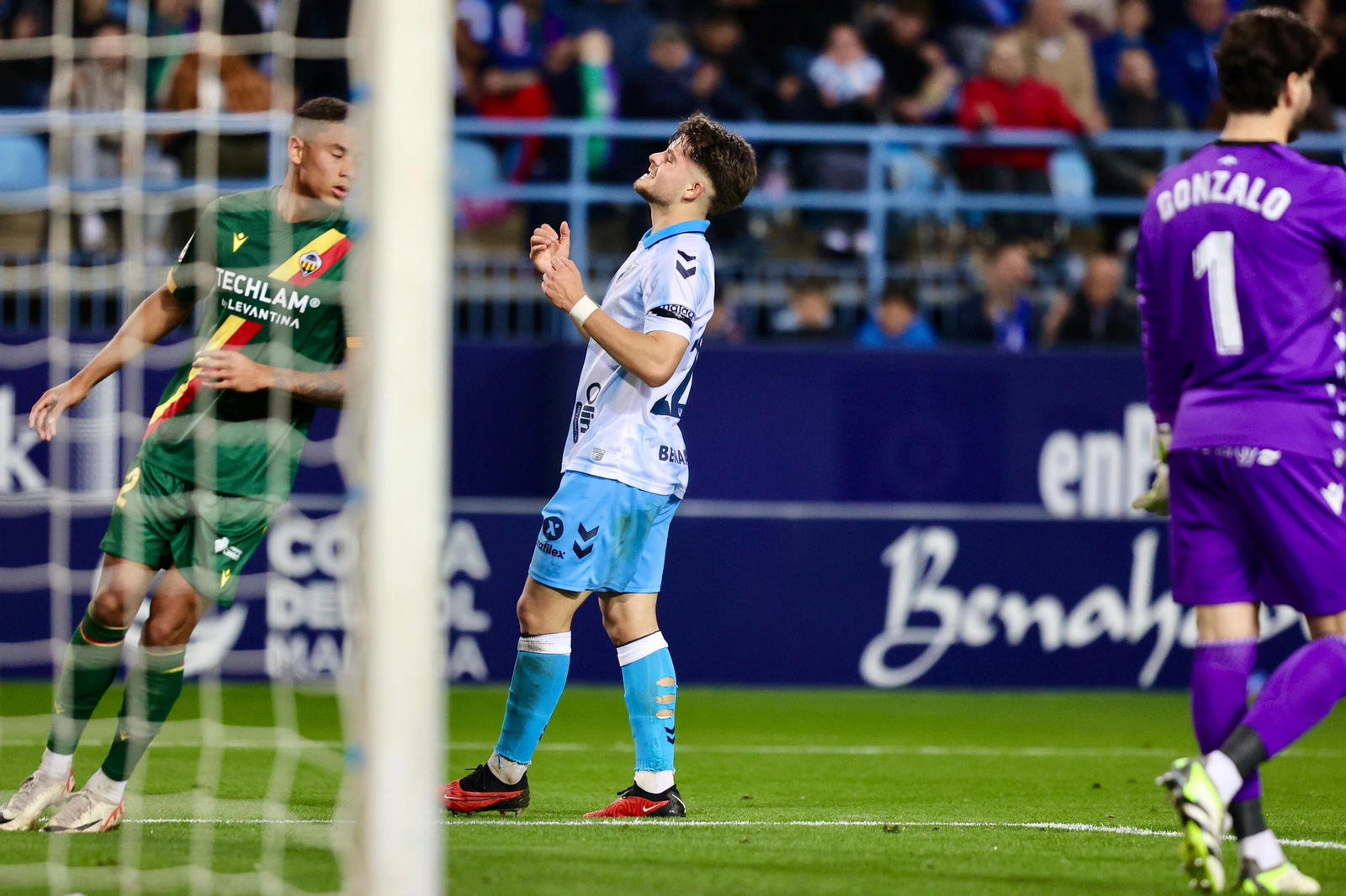 El Málaga CF - Castellón, en fotos