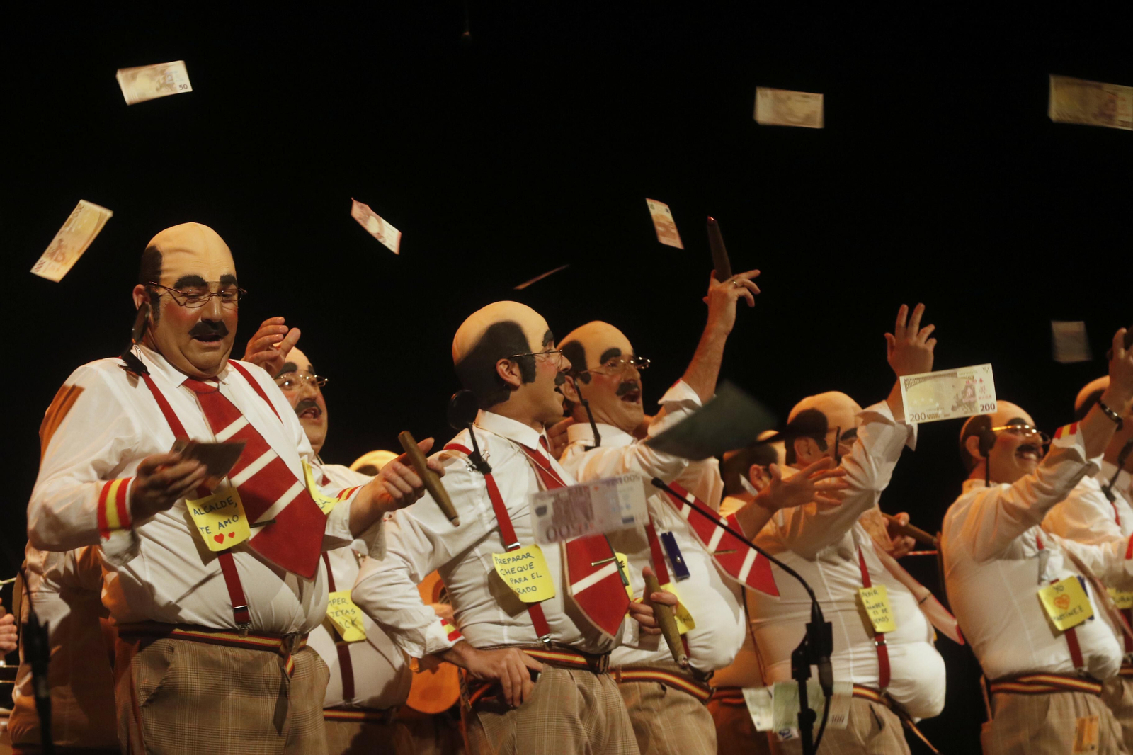 La primera sesión de preliminares del Concurso del Carnaval de Córdoba, en fotos