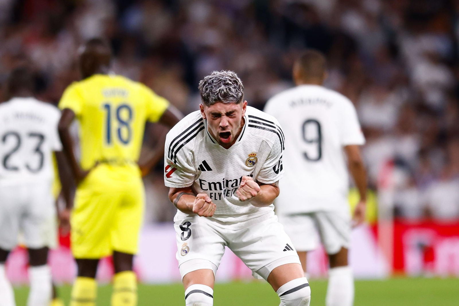 Las mejores imágenes del Real Madrid - Villarreal