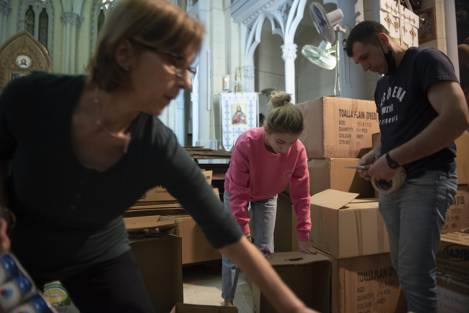 La solidaridad de Sevilla con el pueblo ucraniano