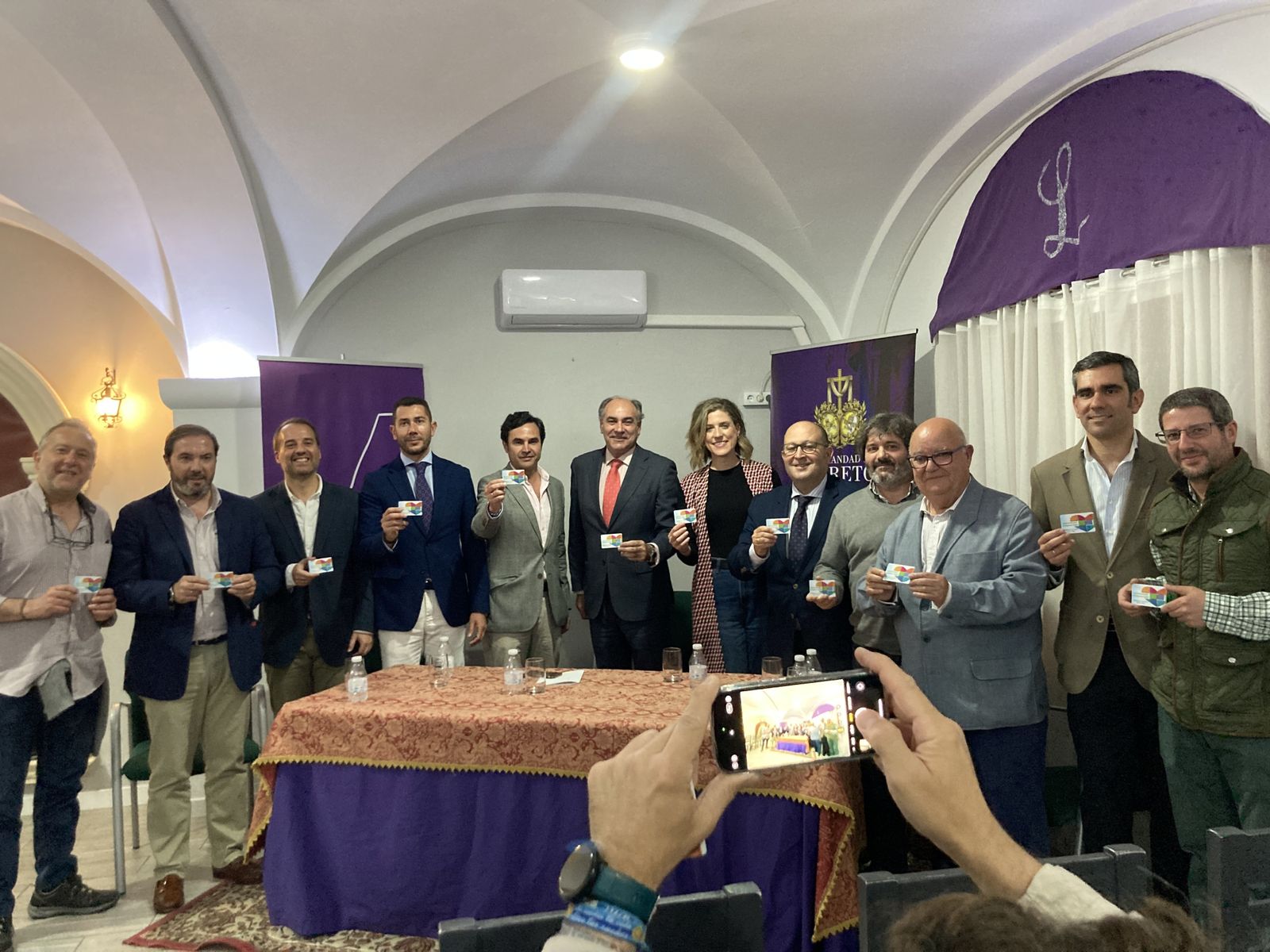 Balance de la Semana Santa de la tertulia cofrade ‘Con la Venia’