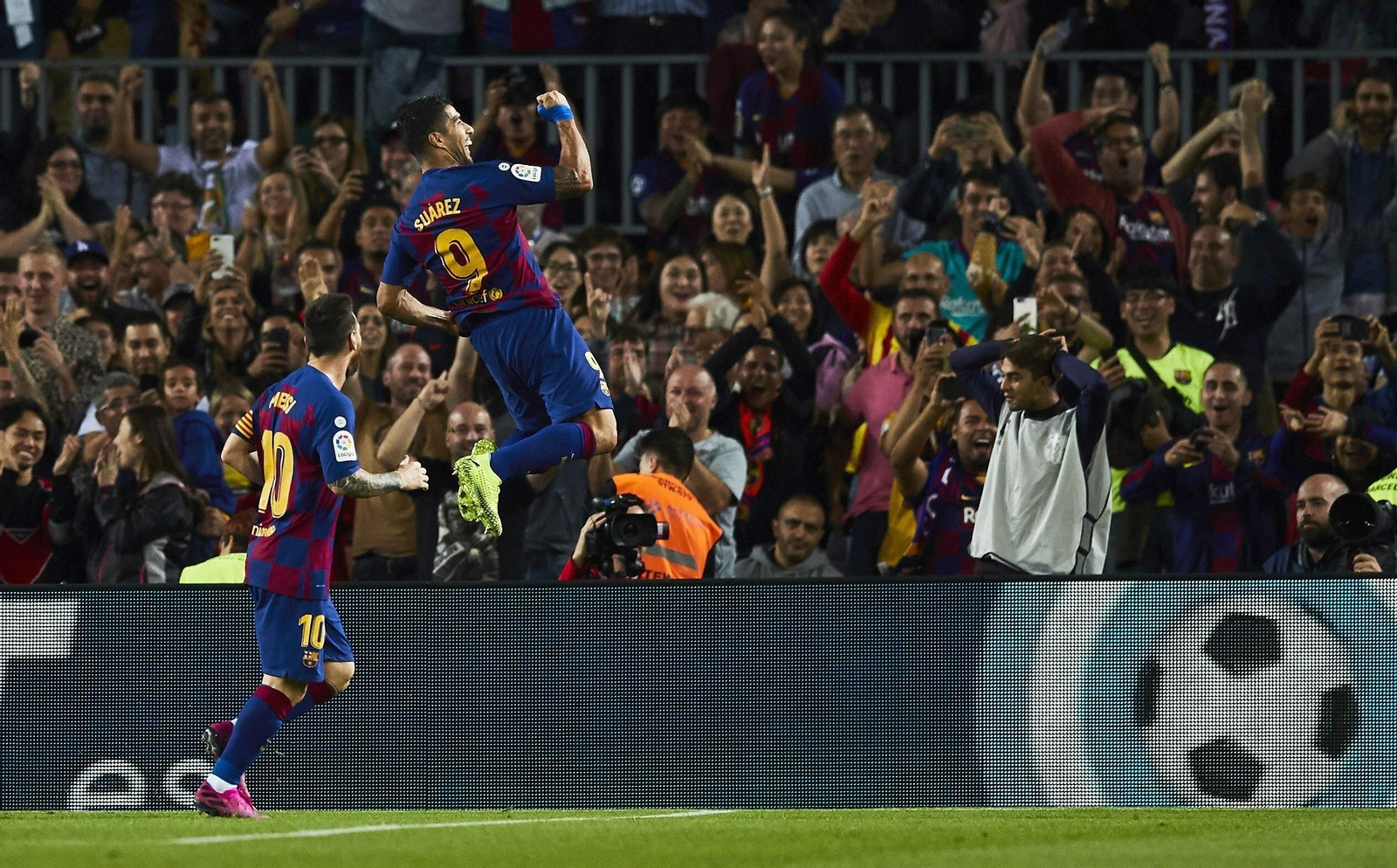 Las imágenes del Barcelona-Sevilla Las imágenes del Barcelona-Sevilla
