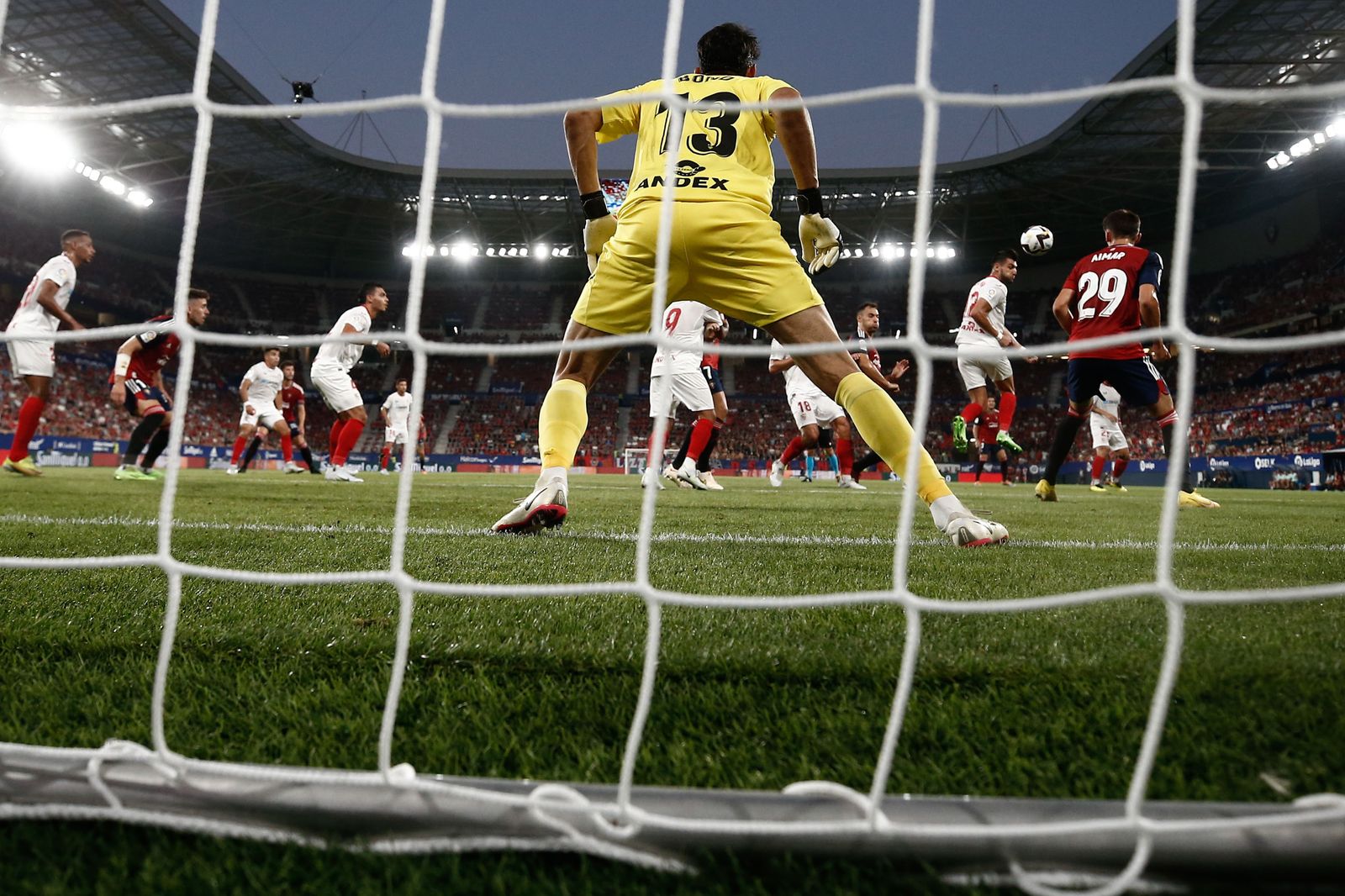 Las fotos del Osasuna-Sevilla de Liga