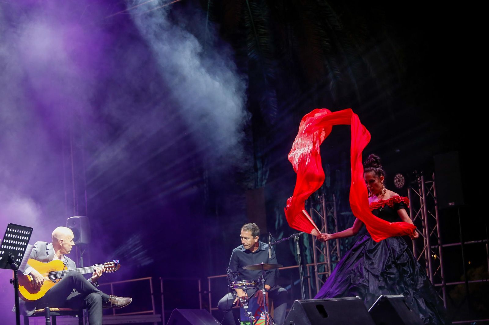 Fotos del concierto de Salvador y Pastora Andrades en el Encuentro de Guitarra Paco de Lucía