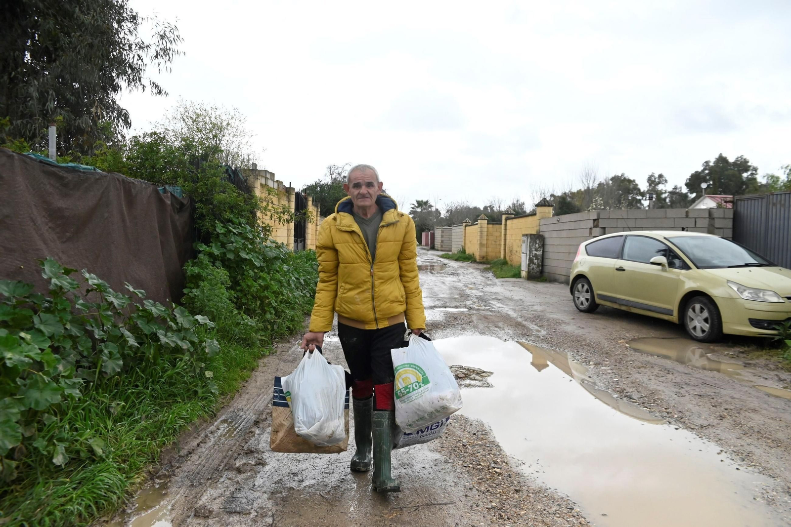 La parcelación de Guadalvalle tras el paso del temporal