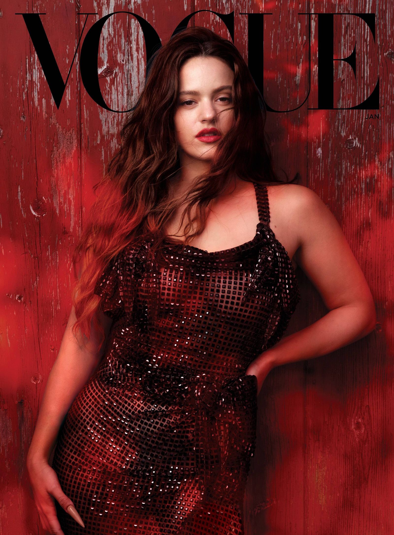 Rosalía en la portada de 'Vogue' de enero