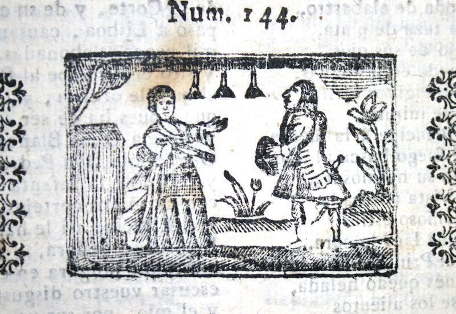 Ilustración de una escena doméstica.