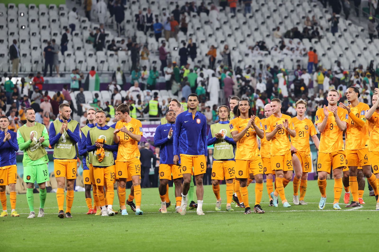 Las imágenes del Senegal - Países Bajos