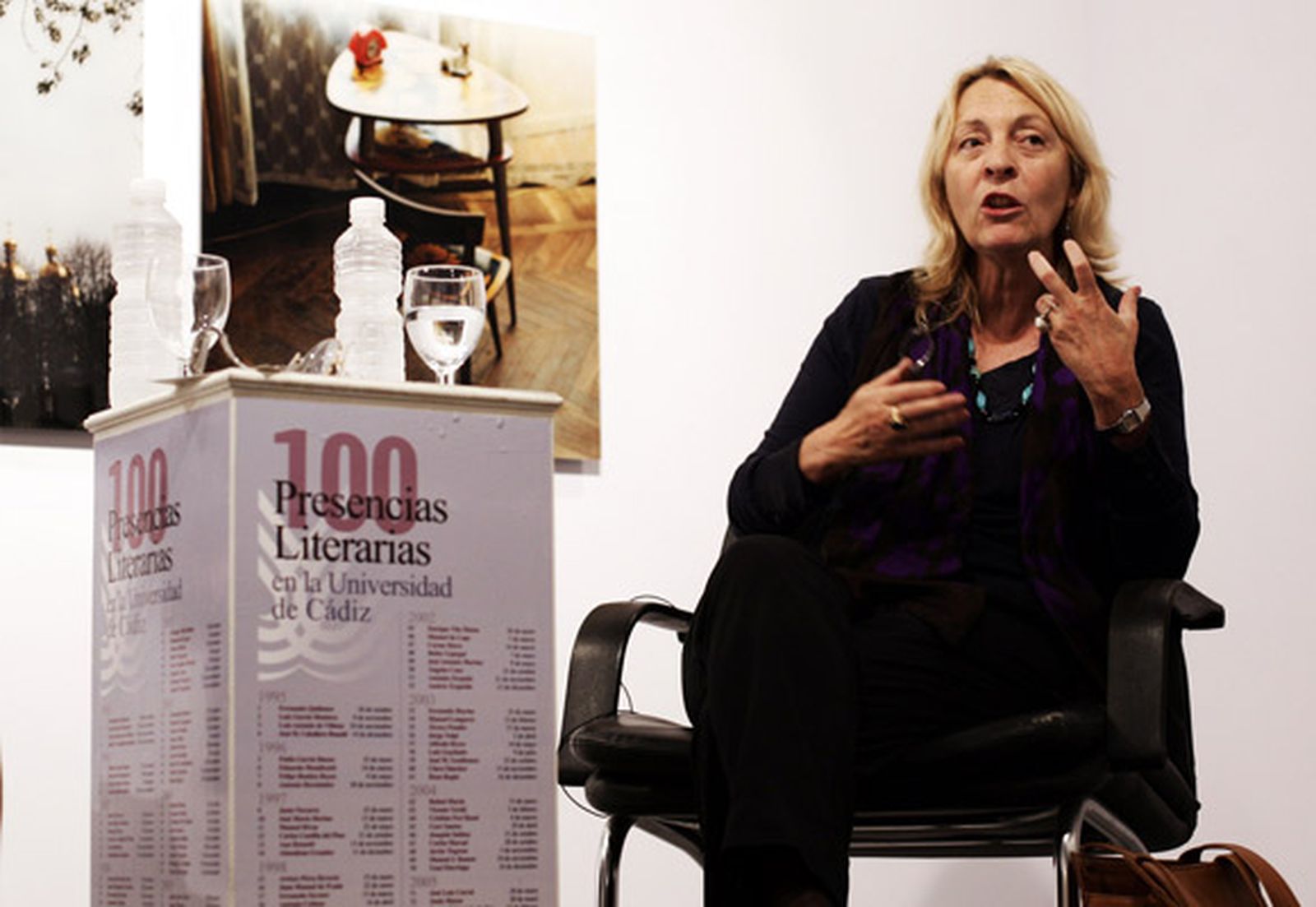 Soledad Puértolas, candidata a la Real Academia Española