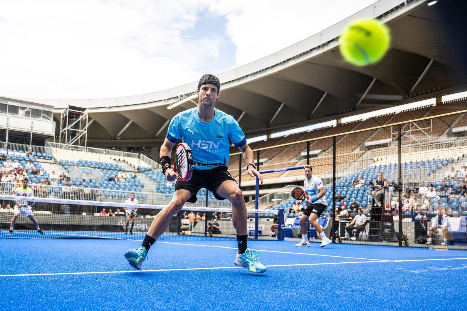 Las fotos de la primera jornada del pádel en el Estadio de la Cartuja