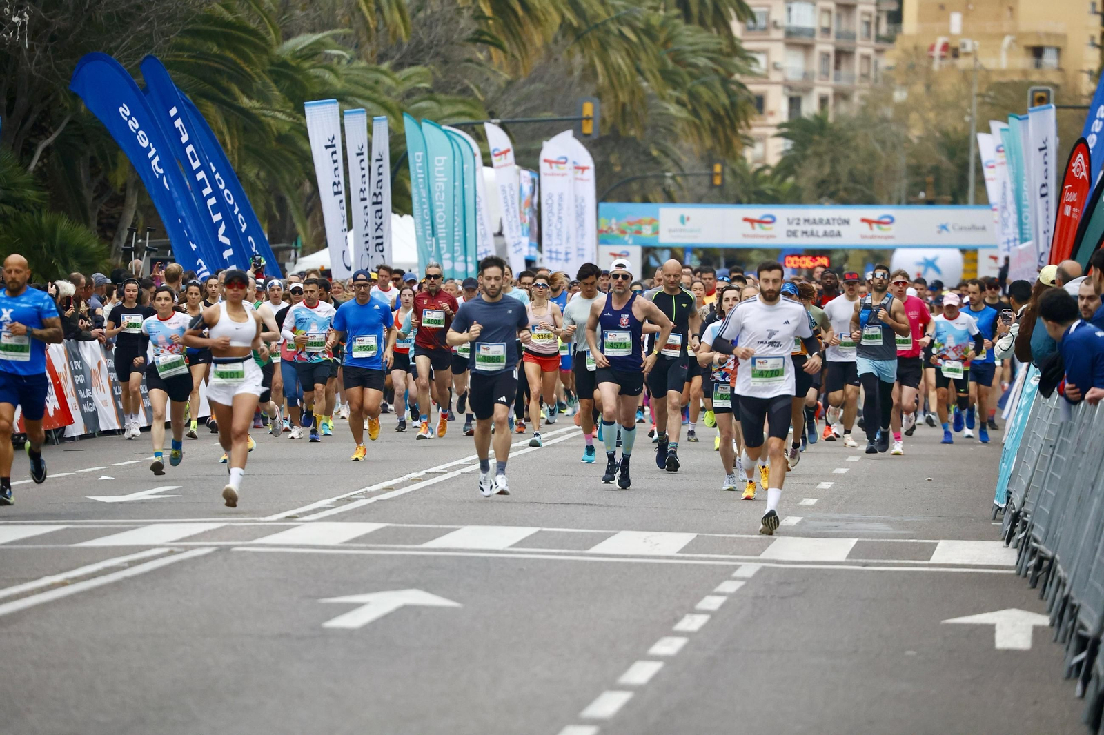 La Media Maratón de Málaga 2025, en fotos