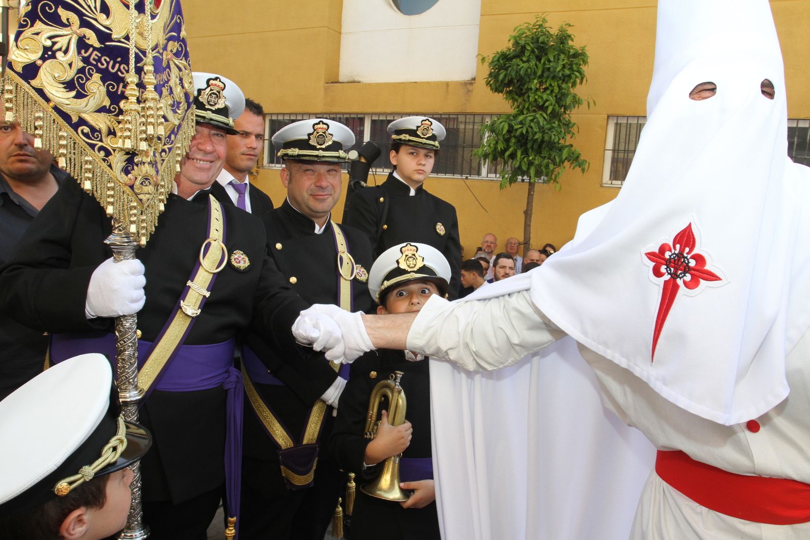Imágenes de las Tres Caídas. Lunes Santo.