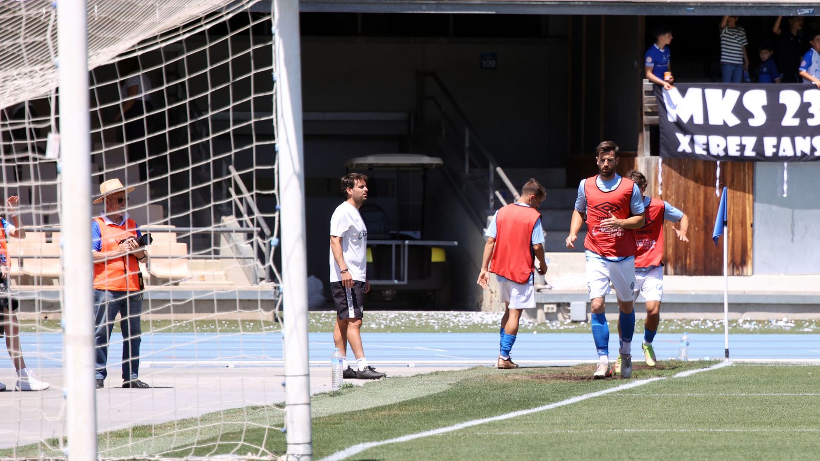 Último partido de liga del Xerez DFC - CD Pozoblanco en Chapín