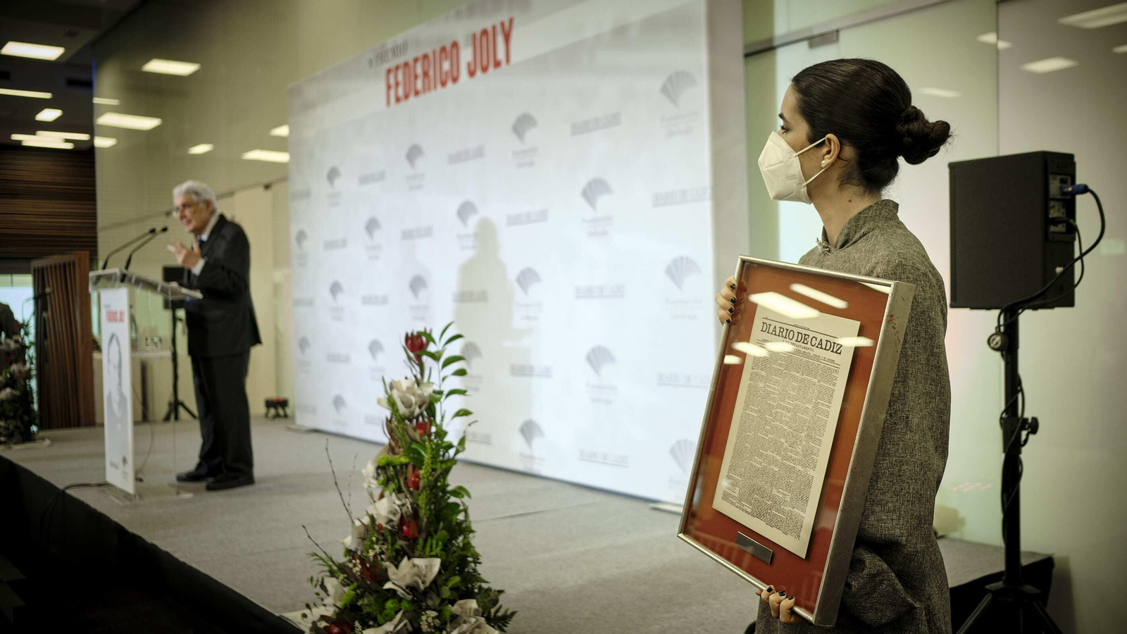 Entrega del premio Federico Joly al arquitécto Rafael Manzano