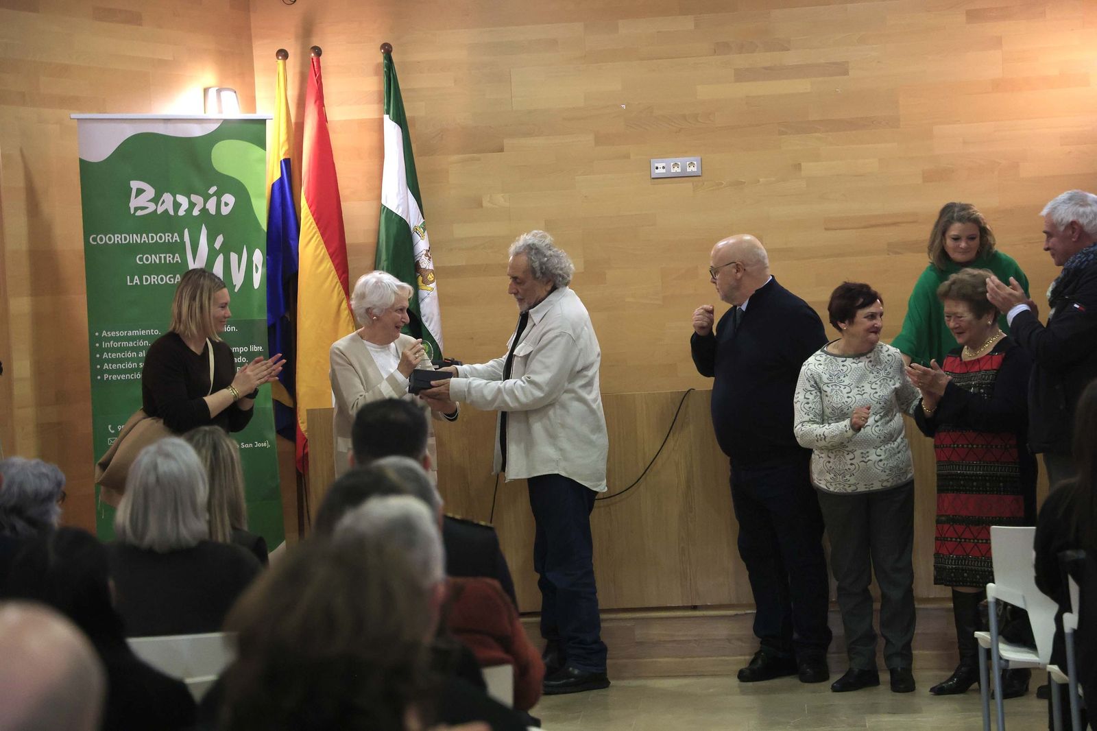Fotos del acto por el 35 aniversario de la coordinadora Barrio Vivo de Algeciras