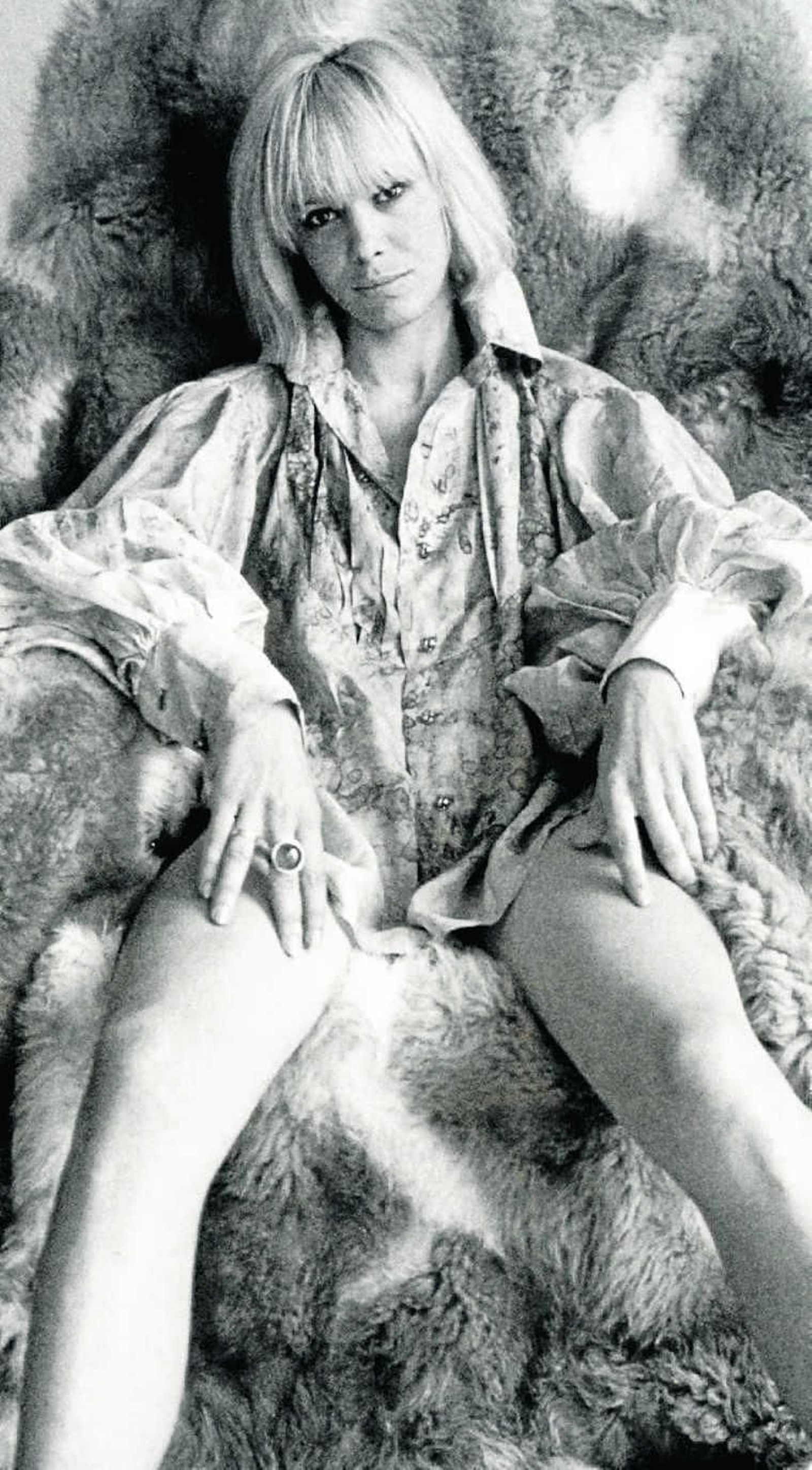 Anita Pallenberg, en una imagen de finales de los años 60.