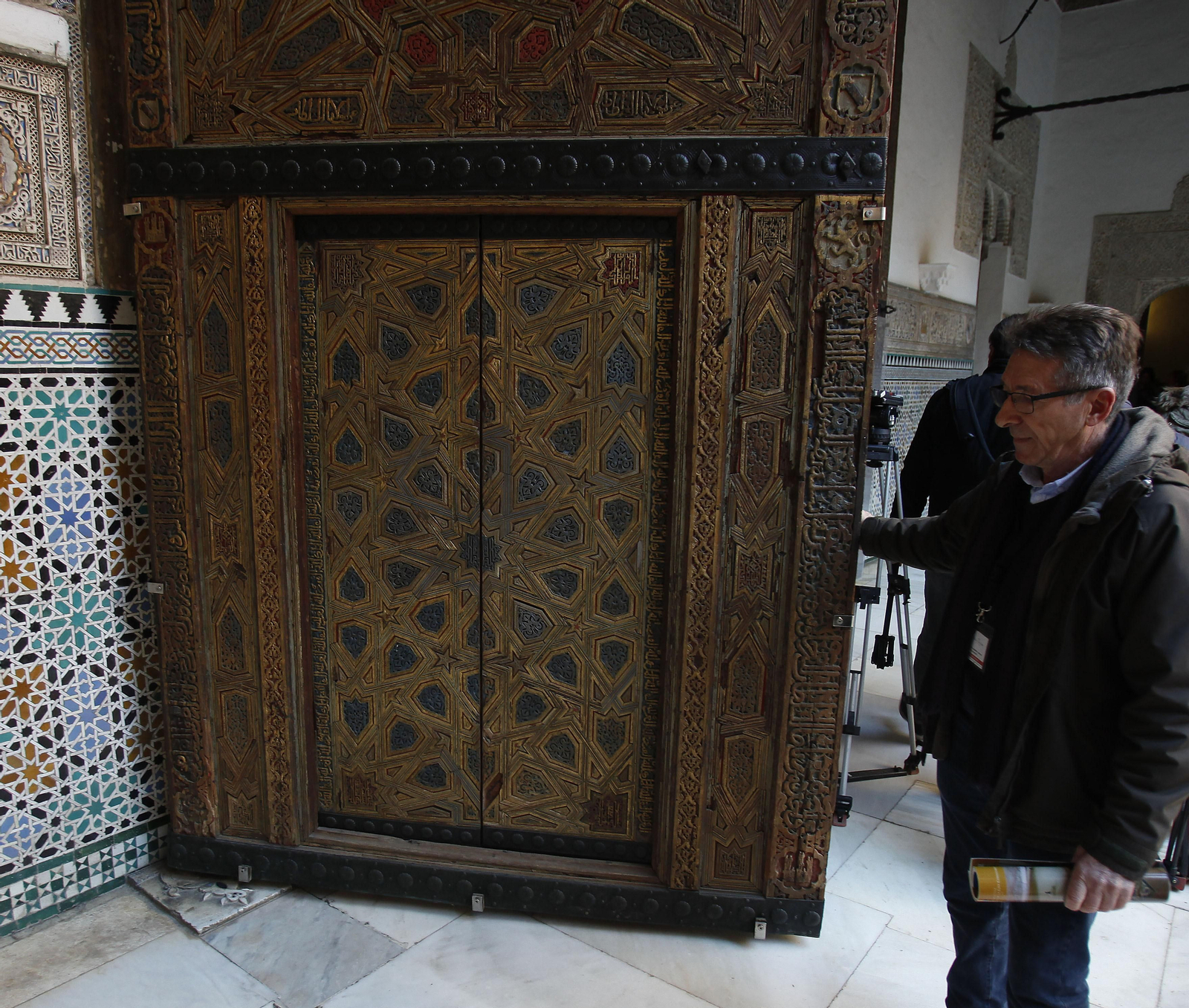 Restauración de las puertas del Patio de las Doncellas en el Alcázar