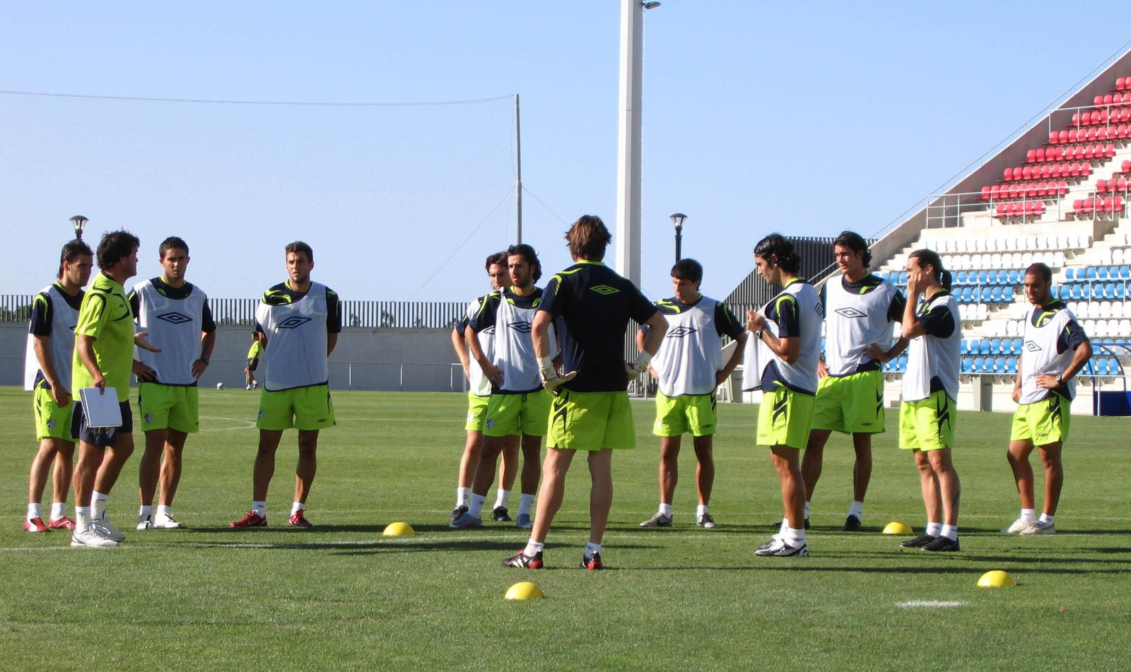 El paso de Marcos Alonso por el Málaga CF, en fotos
