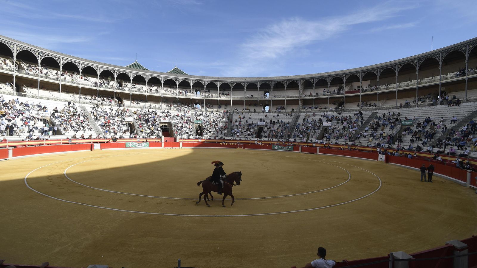 Aspecto de la plaza.