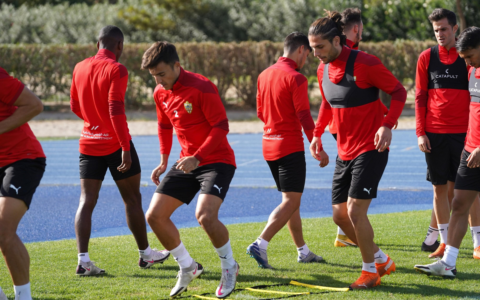 Fotogalería del entrenamiento del Almería, sábado 31