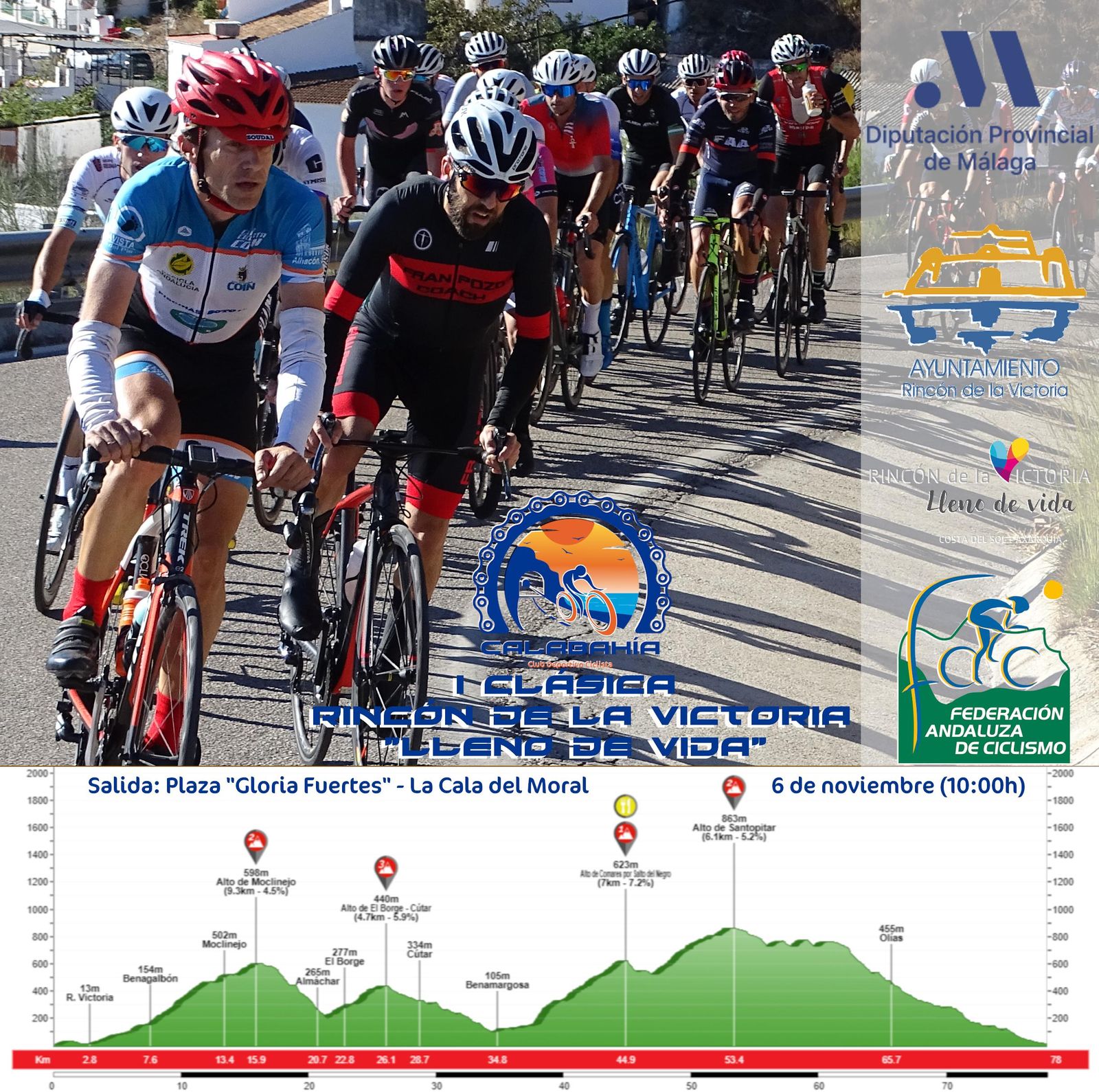 Cartel de la prueba.