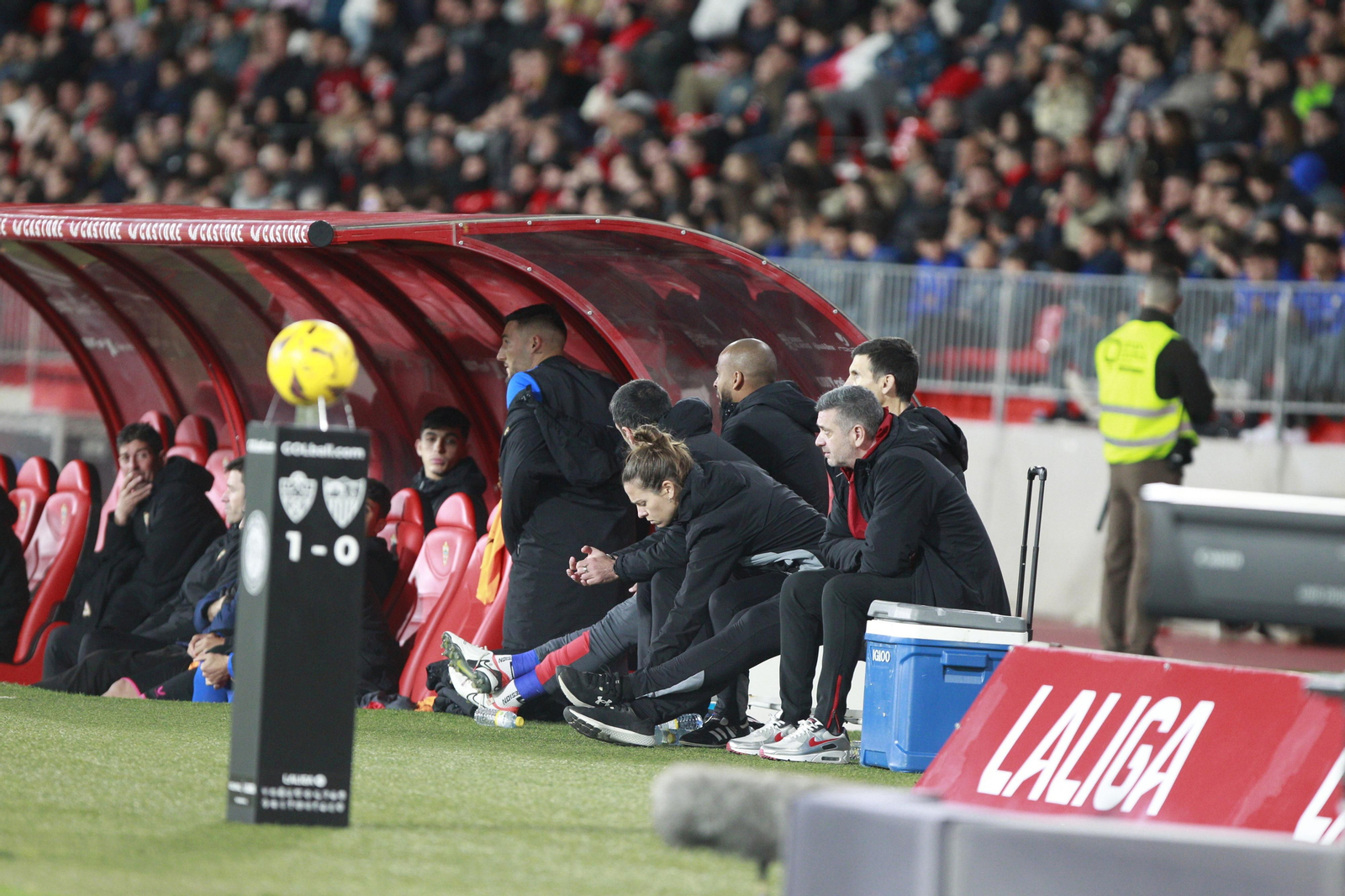 Las mejores imágenes del partido de fúbol U.D. Almería-Sevilla F.C.