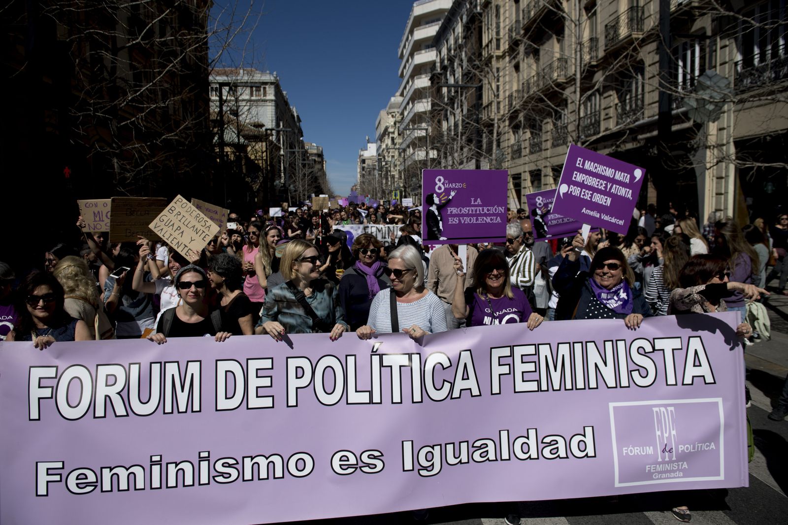 Así ha vivido Granada el 8-M
