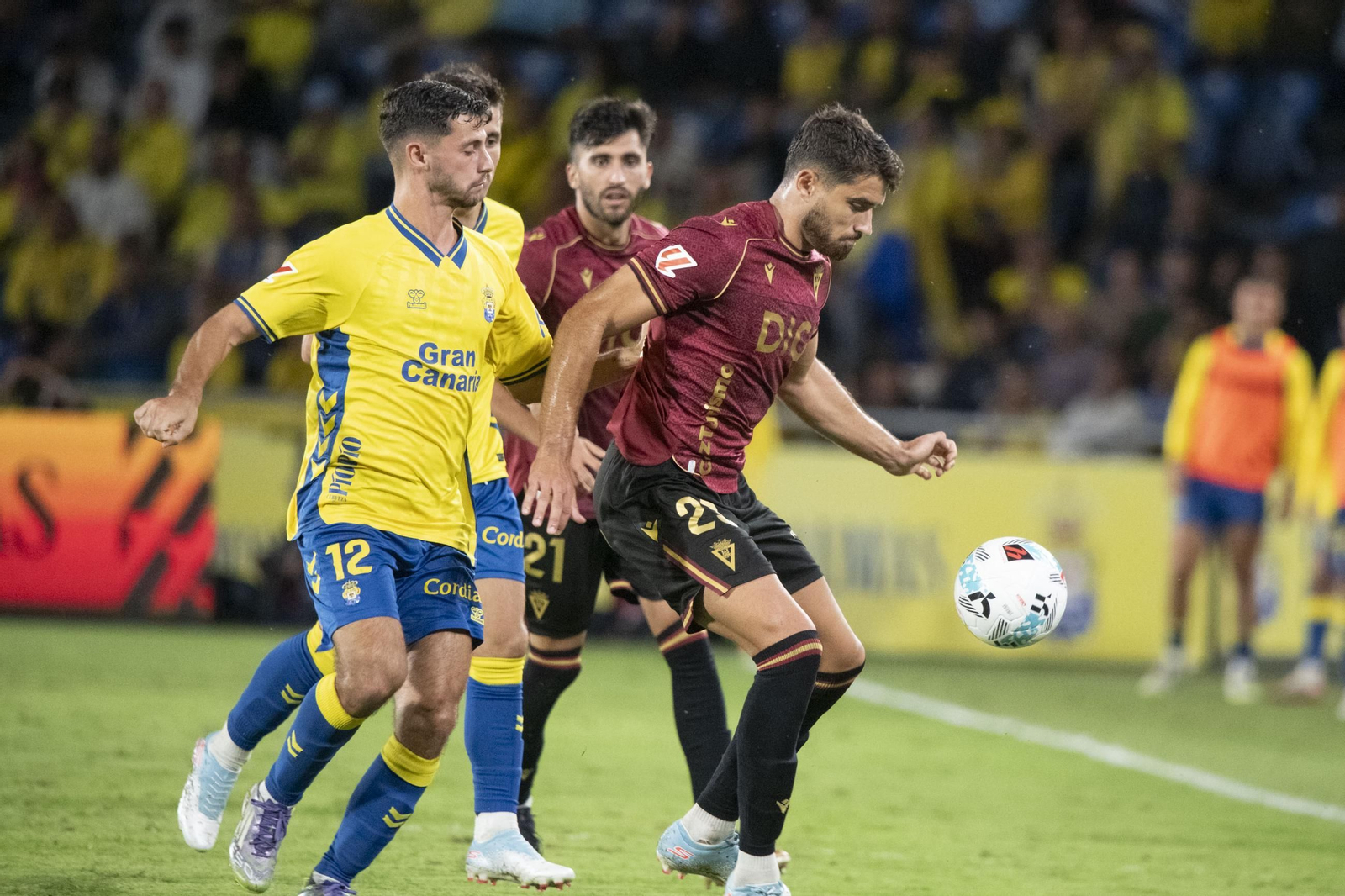Las imágenes del Las Palmas-Cádiz CF