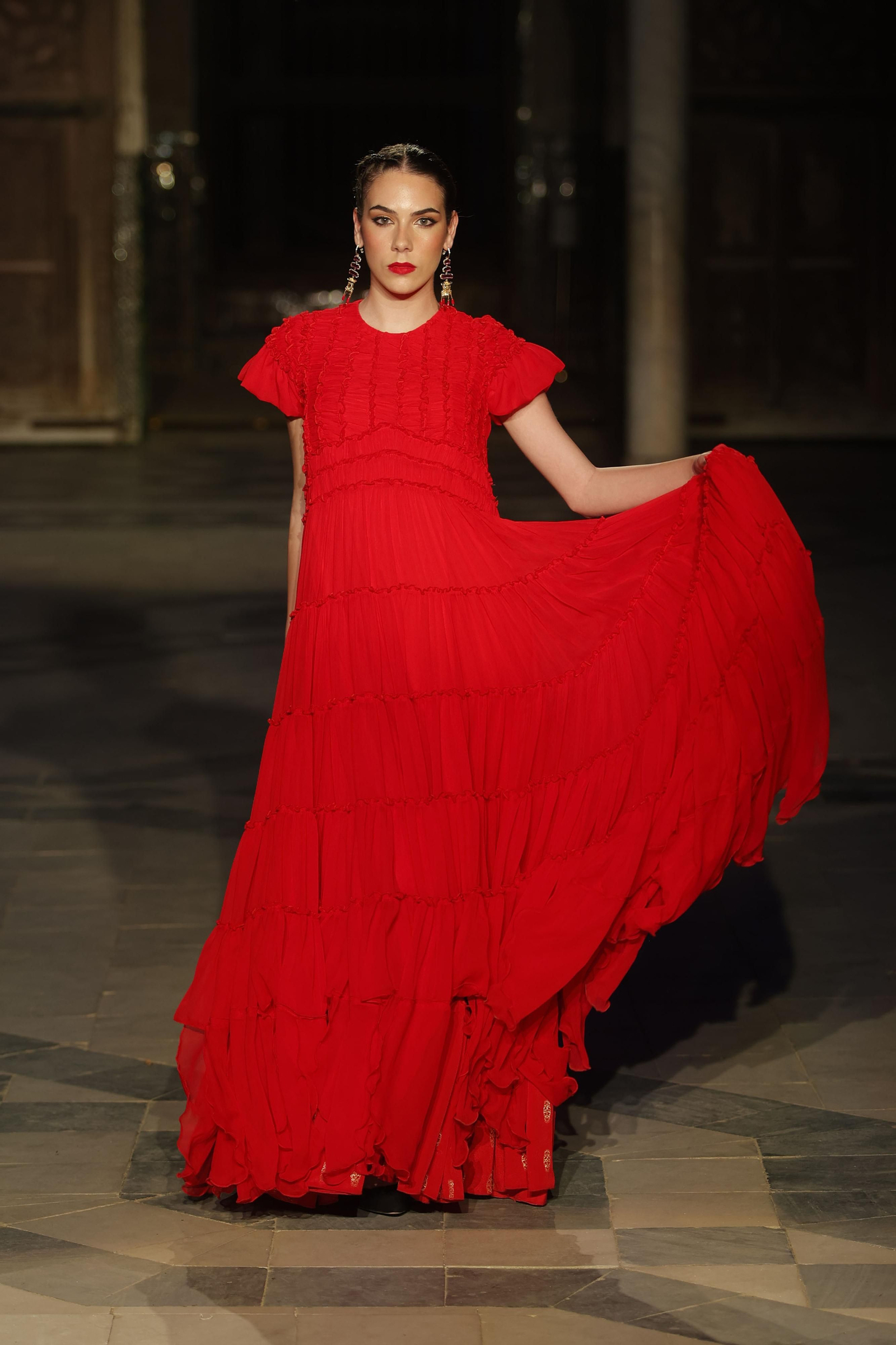 Avance de tendencias flamencas en el desfile de We Love Flamenco, las imágenes