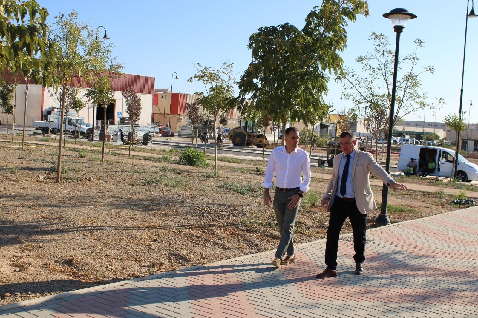 La visita institucional a la nueva zona residencial Parque Las Lagunas, en Mijas. La visita institucional a la nueva zona residencial Parque Las Lagunas, en Mijas.