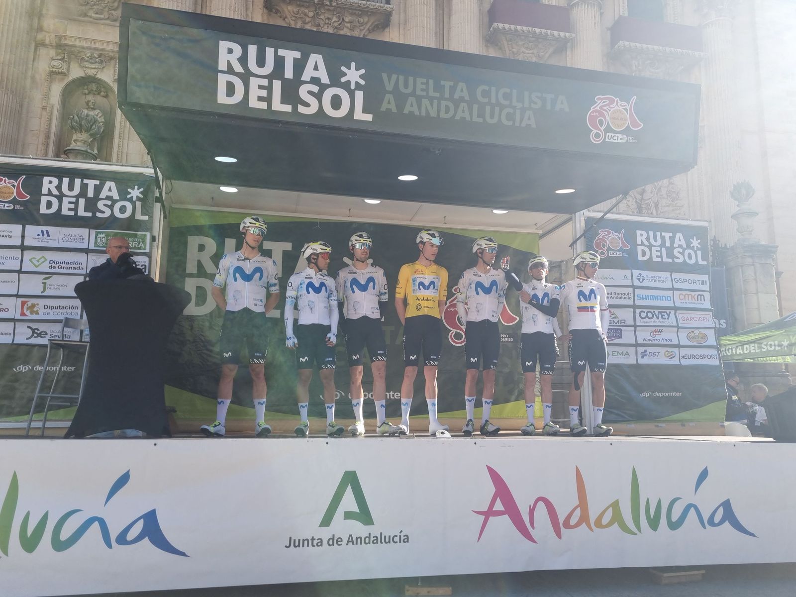 En imágenes: Jaén, espectacular escenario de la tercera etapa de la Vuelta a Andalucía - Ruta del Sol