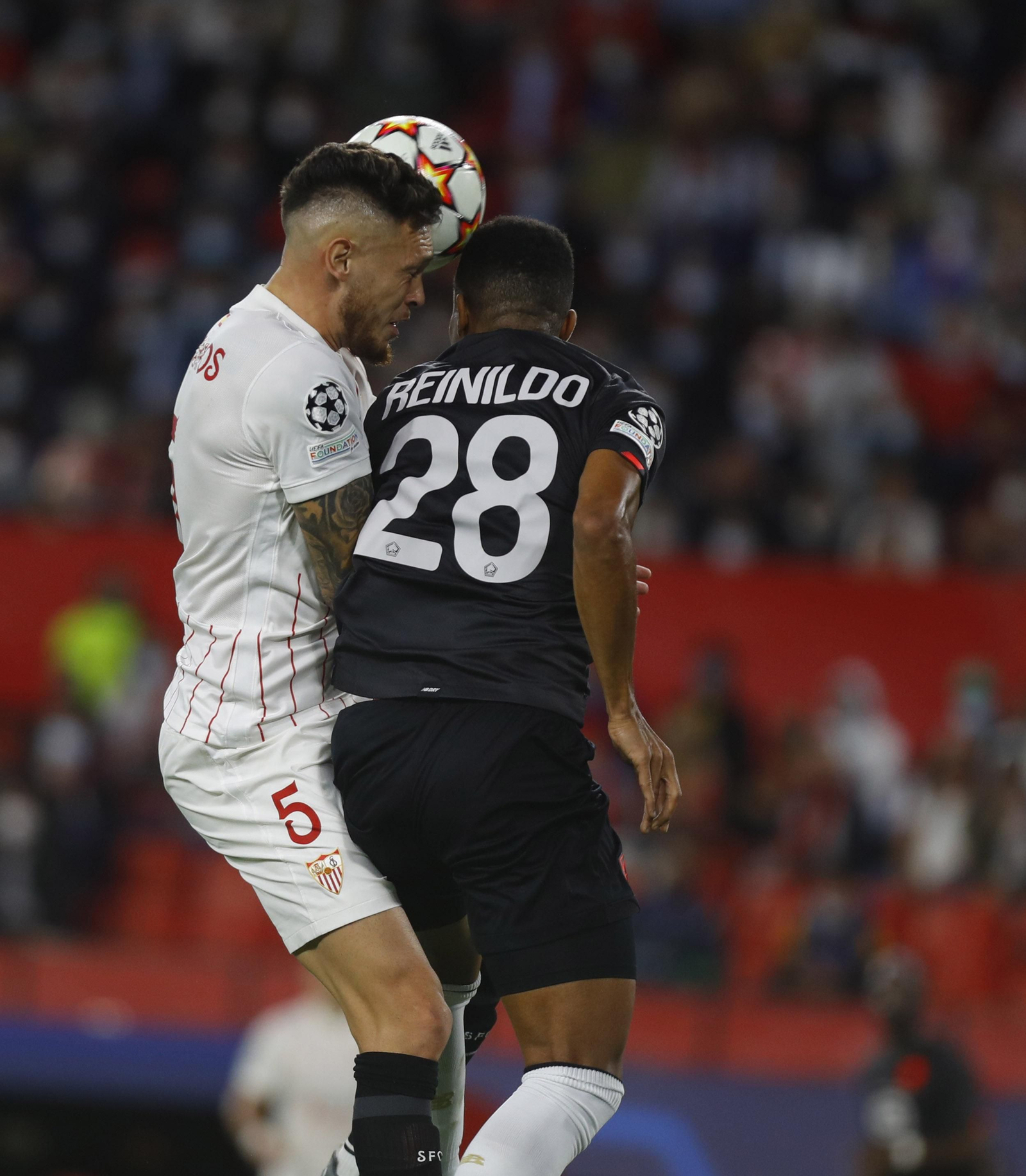 Las imágenes del Sevilla-Lille