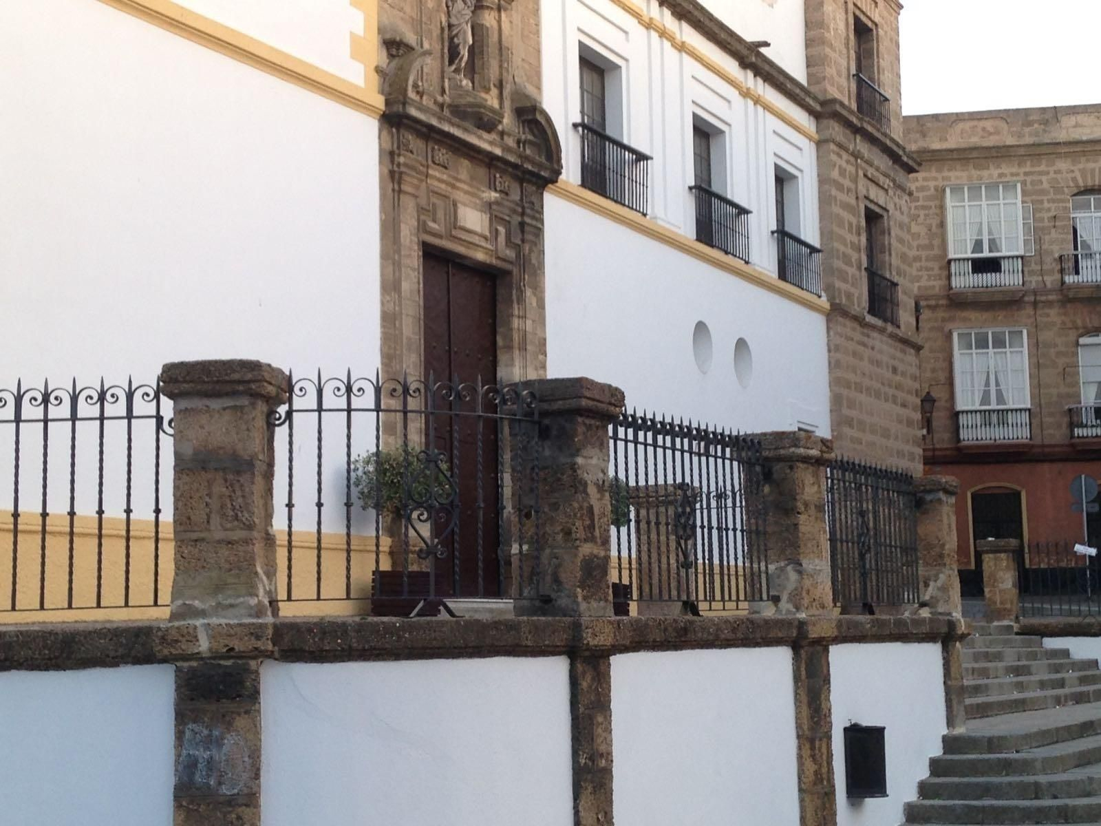 Vista general del Compás de Santo Domingo, en el estado actual tras la intervención.