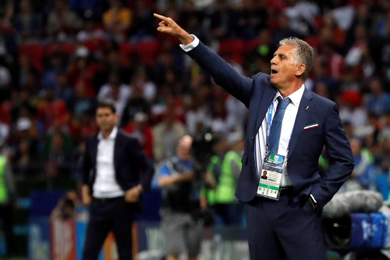 Las imágenes del Irán-España